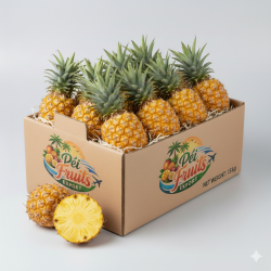 Ananas Victoria Cultivé sur l'île de La Réunion